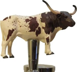 Texas Longhorn Bier Zapfhahn Griff Kegerator Hausbar Sport Breweriana Kuh Stier - Bild 1 von 3