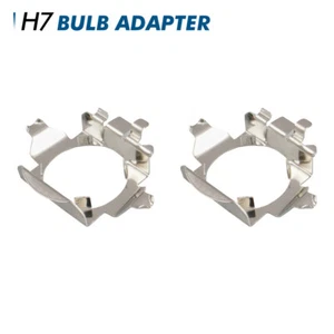 2x H7 LED Bulbs Adapters Socket Retainer For Mercedes ML430 450 500 550 ML55 AMG - Picture 1 of 7