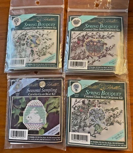 Mill Hill SPRING BOUQUET KITS-YOU CHOOSE! Flower Cart,Floral Bouquet,Bunny Egg+ - Picture 1 of 9