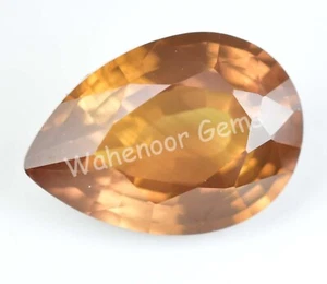 Impresionante piedra preciosa suelta certificada pera 5,60 quilates cambio de color natural - Imagen 1 de 6