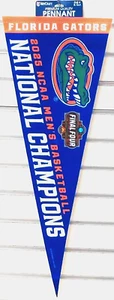 2025 National Champions Final Four Florida Gators 12x30 Premium Pennant New - Picture 1 of 1