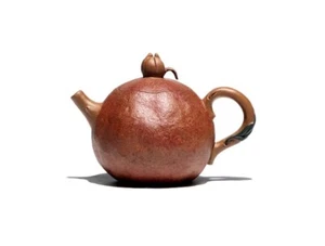 100cc chinese Yixing Handmade Zisha teapot Duan Ni pomegranate hu Gongfu Tea Pot - Picture 1 of 19