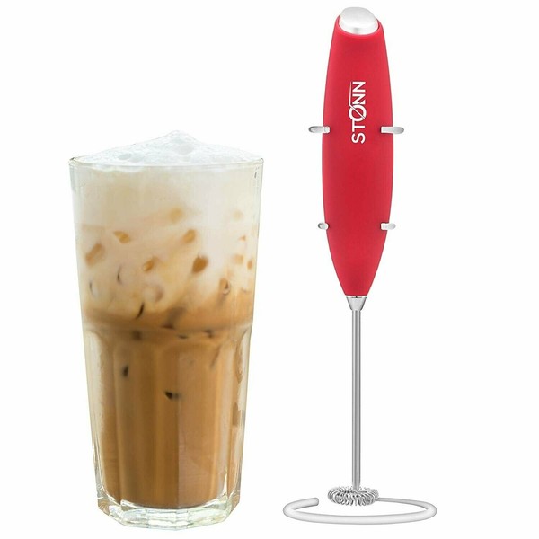 KUACALL Milk Frother Handheld Electric Foam Maker with Single/Double Spring... Photo Related