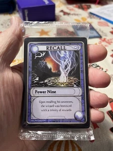 Magic the Gathering Token Gamingetc serie completa Power Nine con Foil Sealed - Foto 1 di 3