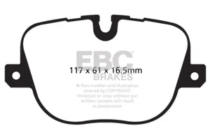 EBC Yellowstuff Rear Brake Pad for Range Rover L322 5.0 S/charge DP42068R (SP) - Picture 1 of 1