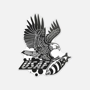 Calcomanía adhesiva de vinilo militar de la Fuerza Aérea de los Estados Unidos - Imagen 1 de 1