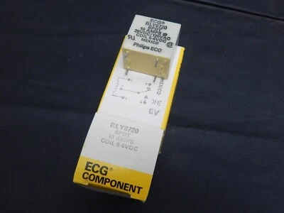 PHILIPS ECG RLY6720 RELAY SPDT 5-6VDC 10A - USA SELLER - LIGHT SPEED SHIPPING - Image 1 of 2