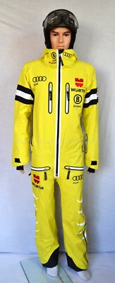 BOGNER DSV TEAM HERREN SKIANZUG SKI OVERALL FLAMMEN UVP 3199€ Gr 50 52 L XL NEU