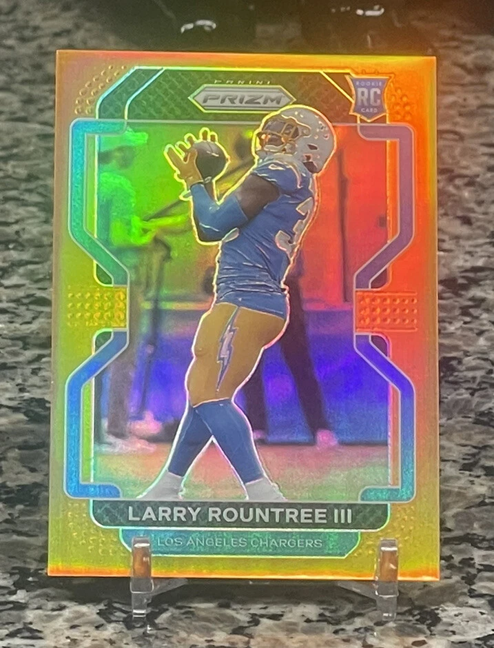 Larry Rountree III 2021 Panini Prizm FOTL Orange Prizm /249 - Image 1 of 2