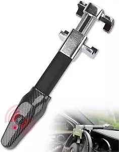 Steering Wheel Lock with Alarm, 120dB, Steering Lock, Wheel Lock, Crook Locks - Picture 1 of 5