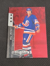 2010-11 UD UPPER DECK BLACK DIAMOND MIKE BOSSY #149 #ed 43/100 RUBY RED TRIPLE