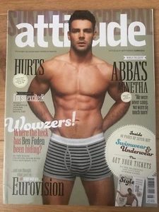 Attitude Magazine 231 Summer 2013, Ben Foden, Agnetha ABBA, Eurovision - Imagen 1 de 1