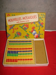 Vintage JUMBO New Mosaics Thousand Varied Designs - Toy Game - Picture 1 of 9