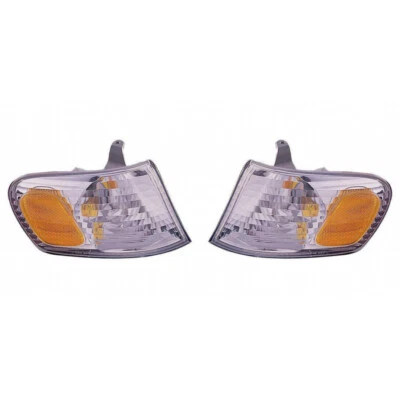 For 2001 2002 Toyota Corolla Signal Light Pair Passenger and Driver  - Image 1 of 4