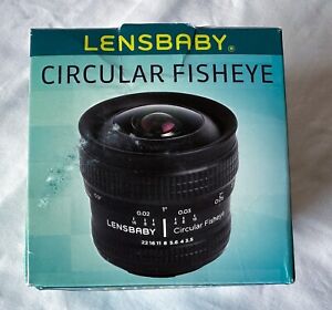 Lensbaby Circular Fisheye 5.8mm f3.5 for Canon EF Mount