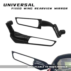 Street Mirrors Adjustable winglet Rearview FOR HONDA CRF1000L African Twin 1100 - Picture 1 of 9