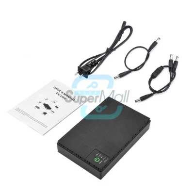10400mAh Portable UPS 5V/9V/12V Uninterruptible Power Supply For WiFi Router - Bild 1 von 4