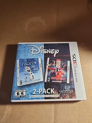 Nintendo 3DS Disney's 2-Pack Frozen & Big Hero 6 (Nintendo 3DS) Complete In Box  - Image 1 of 4