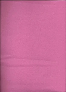 New Light Pink Solid Fleece Fabric 17" x 48" Piece - Picture 1 of 1
