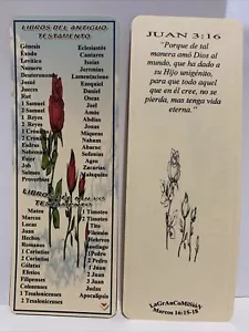 PACK De 10 Marcadores NOMBRE De LIBROS En La BIBLIA REINA VALERA “Bookmark” - Foto 1 di 6