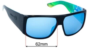 Lenti di ricambio per occhiali da sole SFx adatte a Dragon Fin Clark Little - larghezza 62 mm - Foto 1 di 26