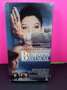 Business As Usual VHS Neu Versiegelt Neu in Verpackung Neu im Karton - Bild 1 von 6