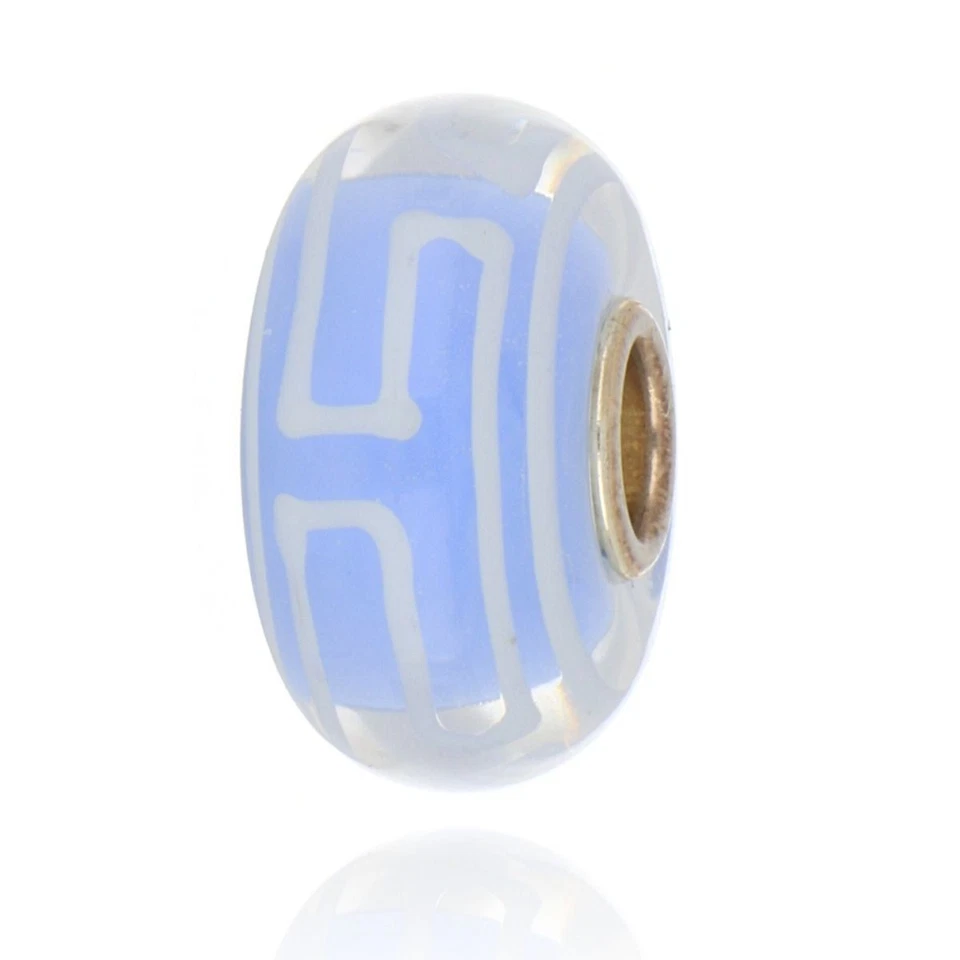 Trollbeads Unique Blue And White Bead - Image 1 of 1