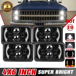4x Headlights Chevrolet G10 G20 G30 Vandura Van Sport Chevy Conversion US GMC - Picture 1 of 10