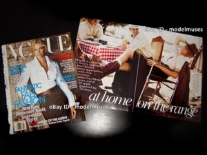 CHARLIZE THERON 14-Page Editorial Article + Cover VOGUE US October 2007 - Picture 1 of 1