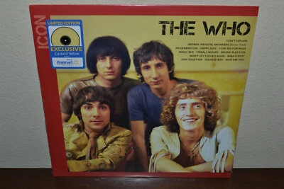 The Who Icon (Greatest Hits) Mustard COLORED Vinyl Sealed Limited Edition Album - Image 1 of 3