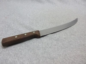 195-10 VICTORINOX R H FORSCHNER Curved 15" Butchers Knife Lightly Used - Picture 1 of 3