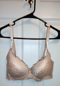 NEW Women's Pinkish Beige Bra size 36D - Picture 1 of 2