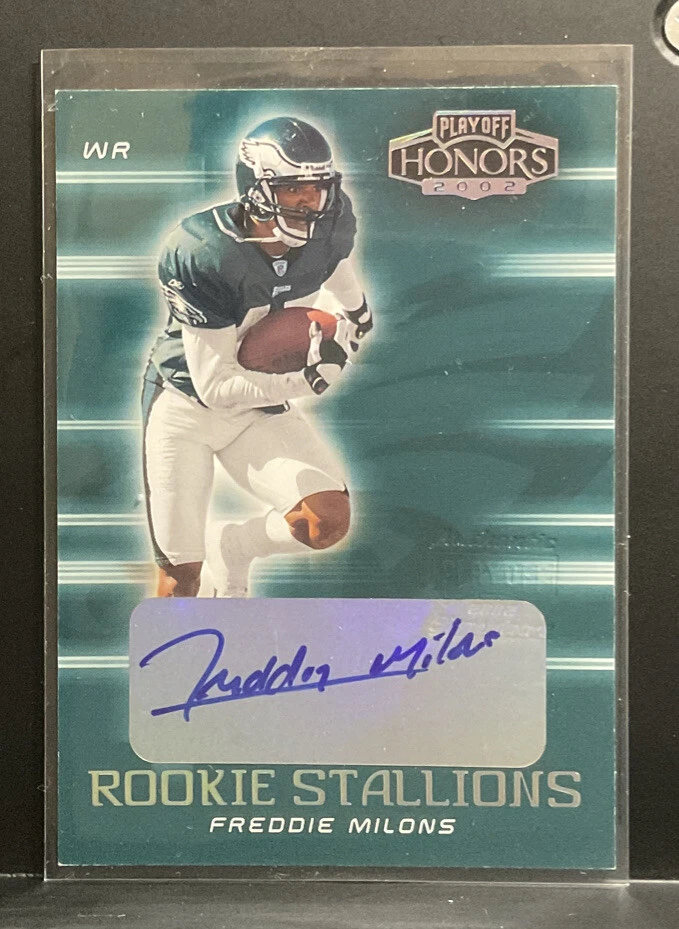 Freddie Milons 2002 Honors Rookie Stallions Autograph #RS-19 Eagles 47/100 - Image 1 of 2