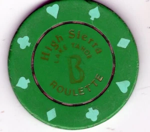 Nevada, Lake Tahoe: Mesa de ruleta High Sierra B verde - Imagen 1 de 2