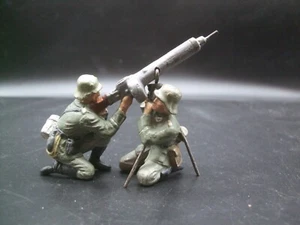 Lineol Soldaten, Flugabwehr mit SMG - Bild 1 von 6