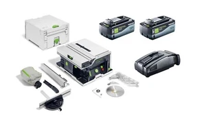 Festool Cordless Table Saw CSC SYS 50 with 2 x 8ah Batteries and Charger 576820 - Picture 1 of 1