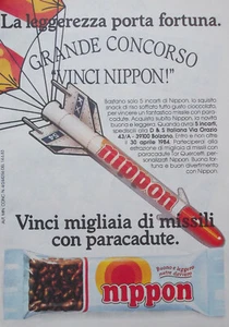 Pubblicità Advertising Werbung Italian Clipping 1983 NIPPON MISSILI PARACADUTE . - Bild 1 von 1
