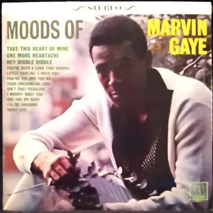 (NEW) MARVIN GAYE "MOODS OF MARVIN GAYE" (RARE VINYL / 1981 REISSUE / MINT) - Picture 1 of 7