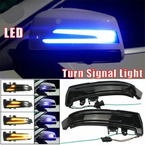 2X Sequential LED Side Mirror Turn Signal Light for Mercedes Benz C E S CLA CLS - Picture 1 of 12