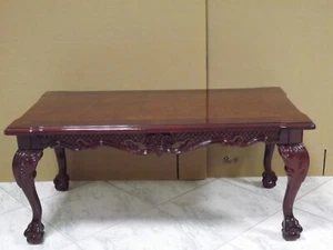 Tavolino rettangolare "CHIPPENDALE" - Varie Finiture - Foto 1 di 12