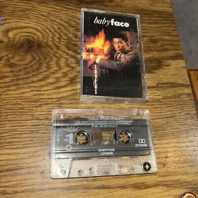 Babyface Lovers Cassette 1989  Epic  FZT 75302 - Image 1 of 3