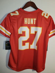 MAGLIA NIKE NFL KANSAS CITY CHIEFS KAREEM HUNT ROSSA DONNA S - Foto 1 di 3