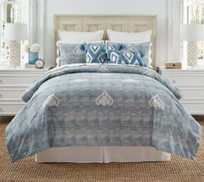 Juego de mini funda nórdica Southern Living Coastal Collection Chadwick King 9001 Foto 1 de 3