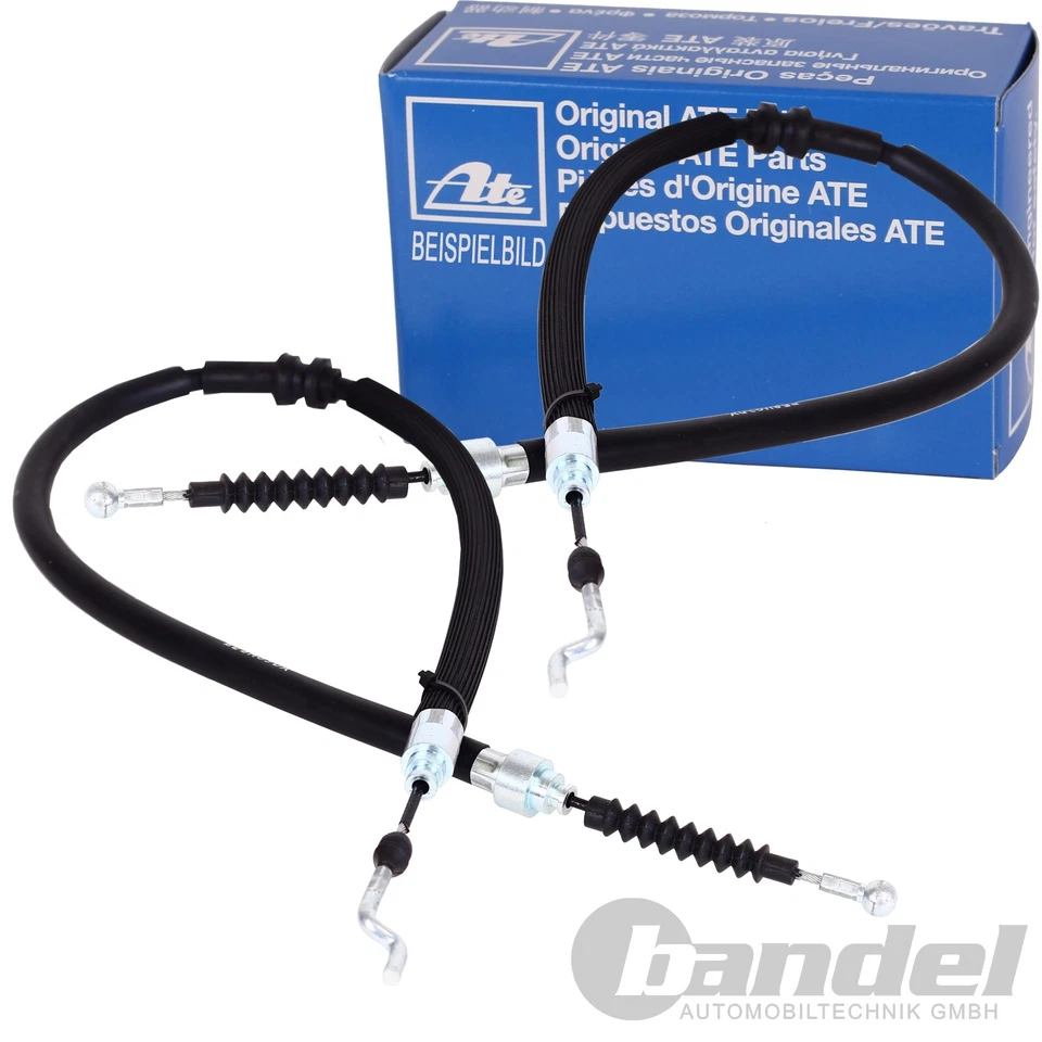 HANDBREMSSEIL BREMSSEIL PAAR HINTEN ATE 243727-01772 2PCS G NEU OE QUALITÄT