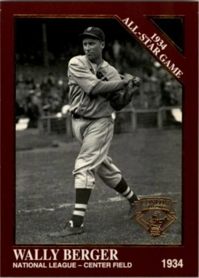 1994 CONLON COLLECTION TSN BURGUNDY - #1098 WALLY BERGER BOSTON BRAVES - Image 1 of 2