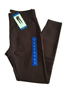Matty M Women's High Rise Ponte Slub Slimming Legging Dark Red Wine Size L New - Picture 1 of 5