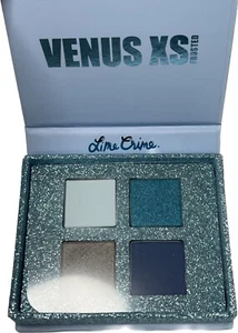 Paleta de sombras de ojos Lime Crime Venus XS azul esmerilado 4 sartenes 5,08 g nueva en caja brillante - Imagen 1 de 5