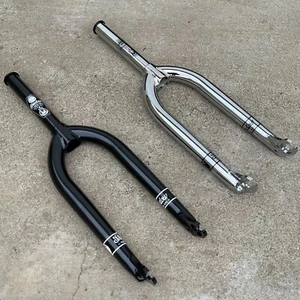SHADOW CONSPIRACY ADJ FORK BLACK OR CHROME BMX BIKE FORKS SUBROSA FIT CULT WTP - Picture 1 of 4