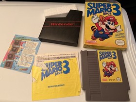 Super Mario Bros. 3 (Nintendo NES, 1990) CIB