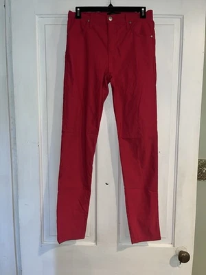 Pantalones para mujer Karen Kane. Color rojizo/rosa intenso. Talla 10. Foto 1 de 3